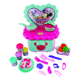 BUCATARIA DE PLASTILINA MINNIE CU ACCESORII